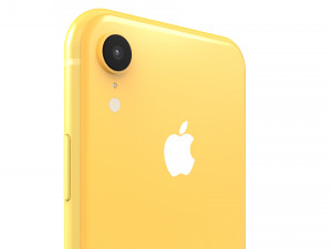 apple iphone xr yellow 3D Model