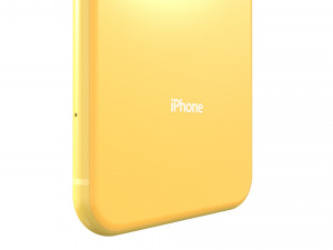 apple iphone xr yellow 3D Model
