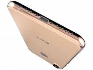 apple iphone xs gold 3D Model