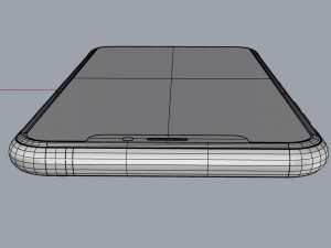 apple iphone xs gold 3D Model