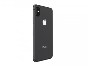 apple iphone xs spacial grey 3D Model