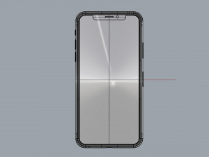 apple iphone xs spacial grey Modello 3D