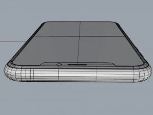 apple iphone xs spacial grey 3D Model