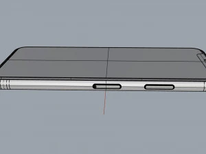 apple iphone xs spacial grey 3D Model