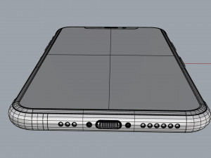 apple iphone xs spacial grey Modello 3D