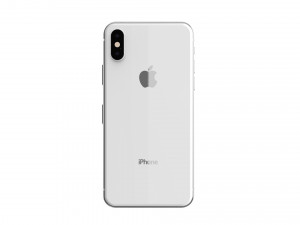apple iphone xs white Model 3D