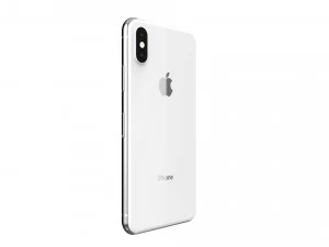 apple iphone xs white 3D Model in Phone and Cell Phone 253989