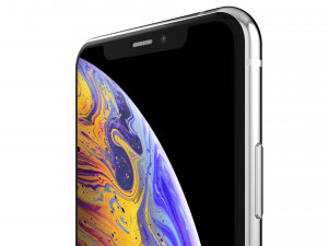 apple iphone xs white Model 3D