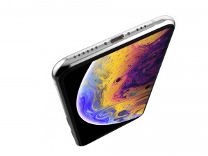 apple iphone xs white Model 3D
