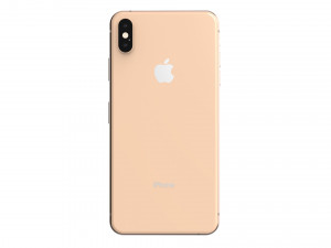 apple iphone xs max gold 3D Model