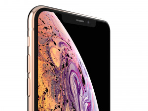 apple iphone xs max gold 3D Model