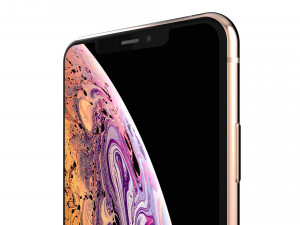 apple iphone xs max gold 3D Model