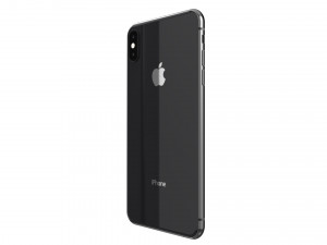apple iphone xs max spacial grey 3D मॉडल