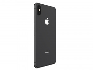 apple iphone xs max spacial grey 3D मॉडल