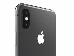 apple iphone xs max spacial grey 3D मॉडल