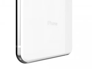 apple iphone xs max white 3D Model