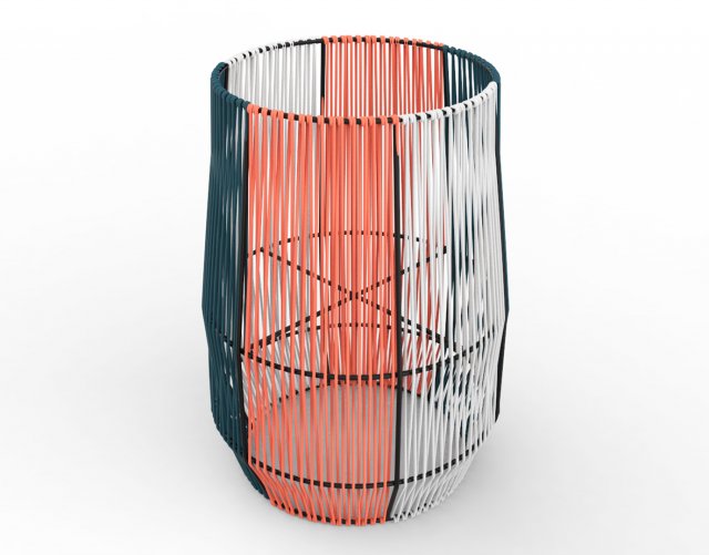 ariba woven plant stand big 3D मॉडल .c4d .max .obj .3ds .fbx .stl .blend 