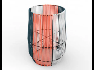 grand support pour plantes tiss&eacute;es Ariba Modèle 3D