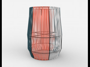 ariba woven plant stand big 3D मॉडल