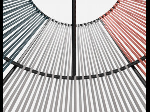 ariba woven plant stand big 3D मॉडल