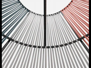 ariba woven plant stand big 3D Model