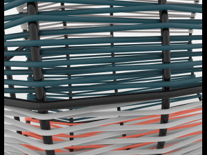 ariba woven plant stand small 3D Model