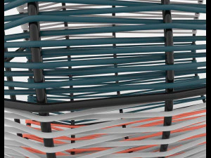 ariba woven plant stand small 3D Model