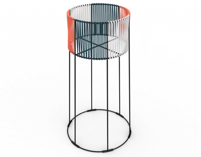 ariba woven tiered planter big Modello 3D .c4d .max .obj .3ds .fbx .stl .blend 