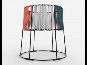 ariba woven tiered planter small 3D Модель