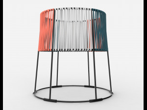 ariba woven tiered planter small 3D Модель
