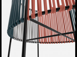 ariba woven tiered planter small 3D Модель