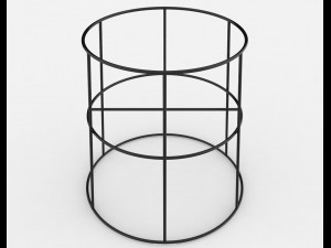 ariba woven tiered planter small 3D Модель