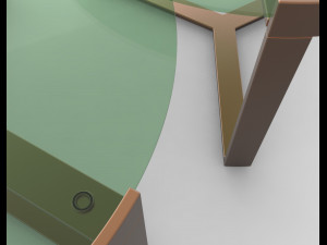 aula nesting coffee table 3D Model