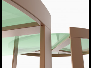 aula nesting coffee table 3D Model