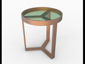 aula side table Modèle 3D