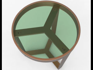 aula side table 3D Model