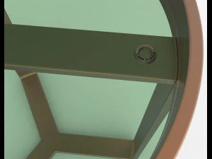 aula side table 3D Model