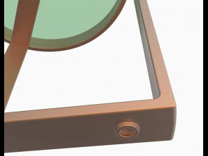aula side table 3D Model