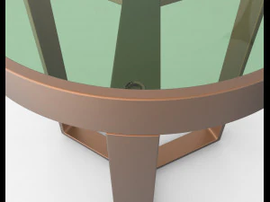 aula side table 3D Model