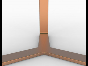 aula side table 3D Модель