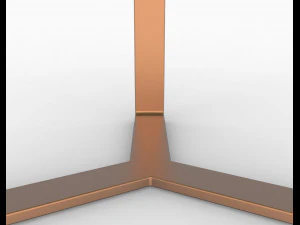 aula side table 3D Model