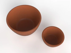 two bowls 3D Model