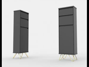 elona ba&ntilde;o medio chico Modelo 3D