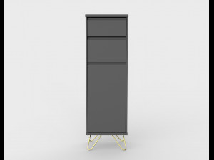 elona bathroom mid boy Modello 3D