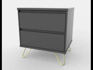 Elona Nachttisch 3D Modell