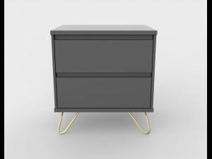 elona bedside table Modelo 3D