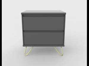 elona bedside table 3D Model