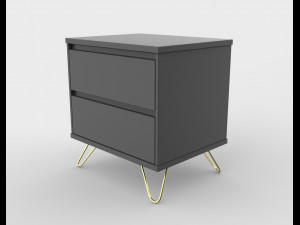 elona bedside table Modelo 3D