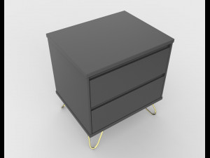 elona bedside table Modelo 3D
