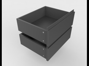 elona bedside table Modelo 3D